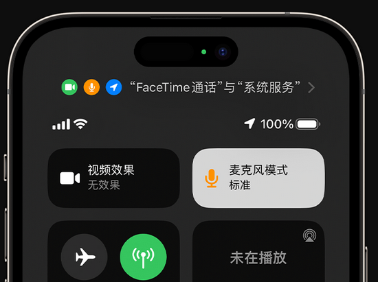 白河苹果授权维修网点分享iPhone在通话时让你的声音更清晰 