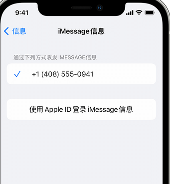 白河apple维修iPhone上无法正常发送iMessage信息 